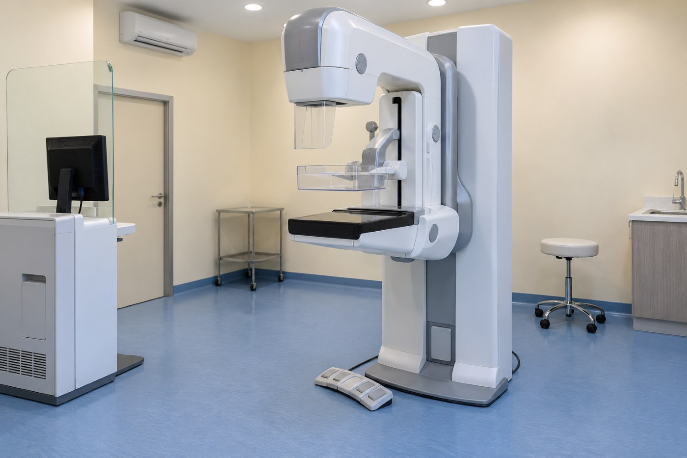 Mammography machine