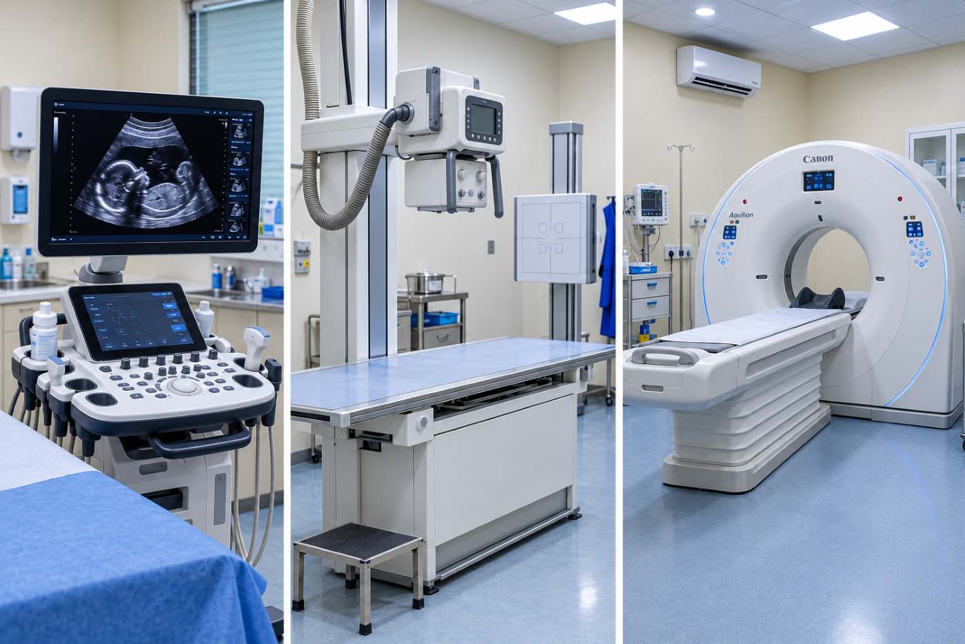 Modern medical imaging equipment